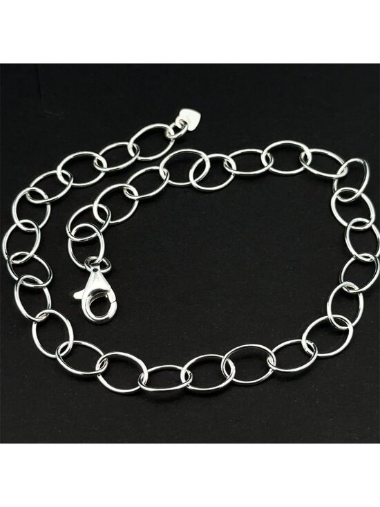 Unbranded Jewelry - 925 Sterling Silver Cable Interchangeable Charm Bracelet, Build Your Own